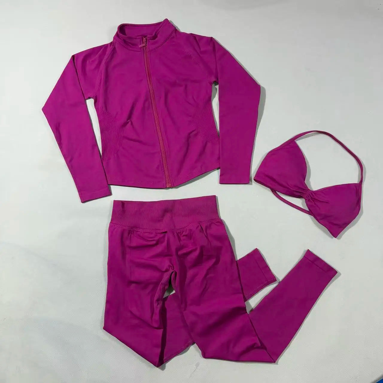 Women's Seamless Multi-Piece Workout Sets