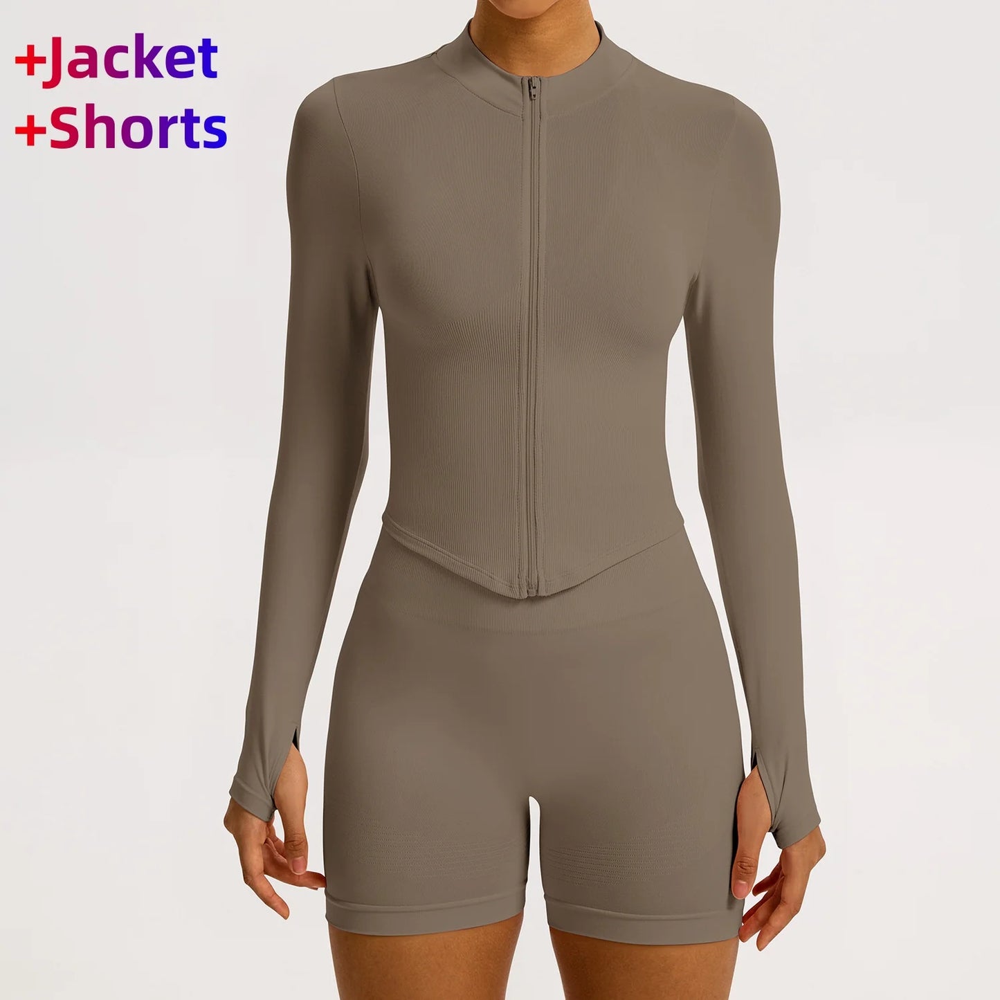 Women's Seamless Quick-Dry 2-3 Piece Yoga & Fitness Set