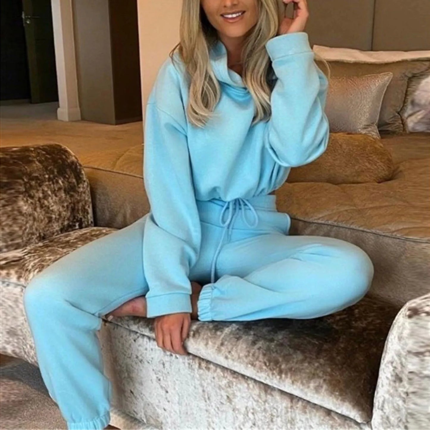 Women's Cozy Lounge Wear Set