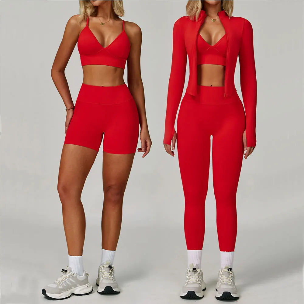 Women's Seamless Multi-Piece Workout Sets
