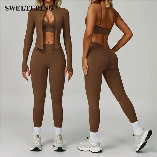 Women's Seamless Multi-Piece Workout Sets