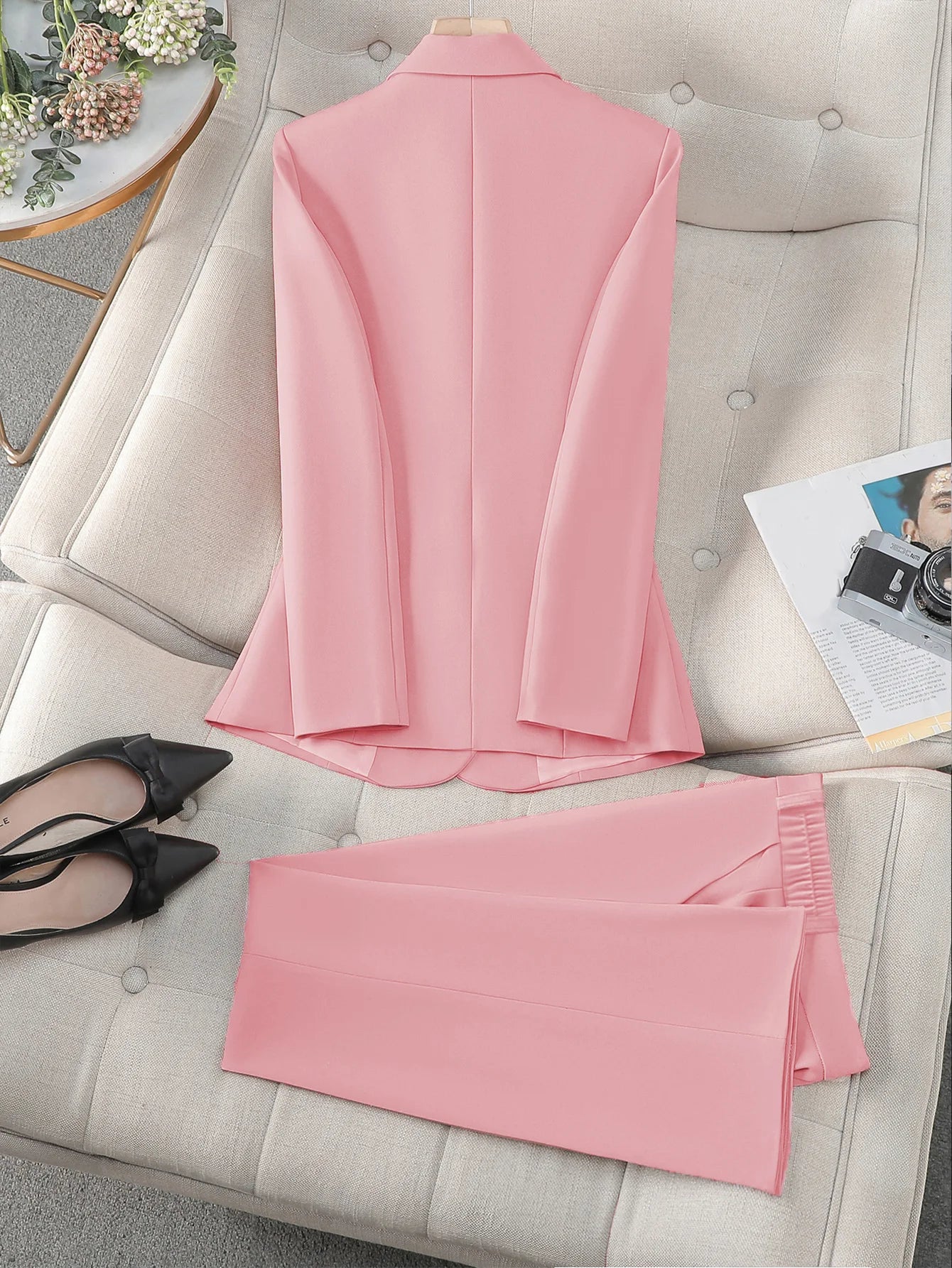 Women's Two-Piece Suit Pant Set